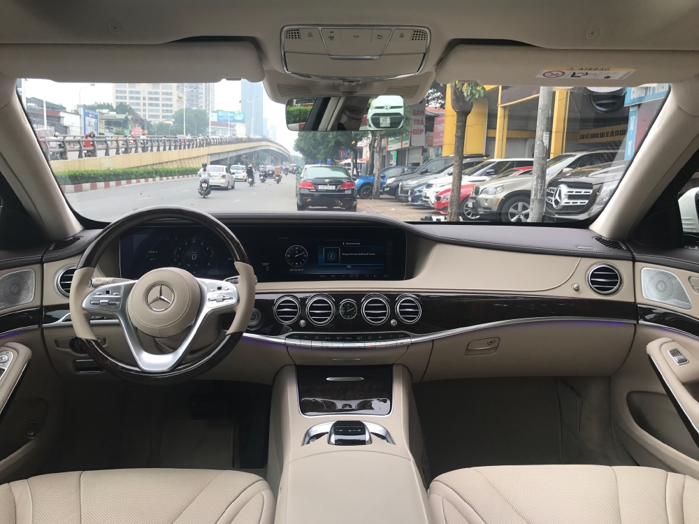 Mercedes S450 2019 trắng