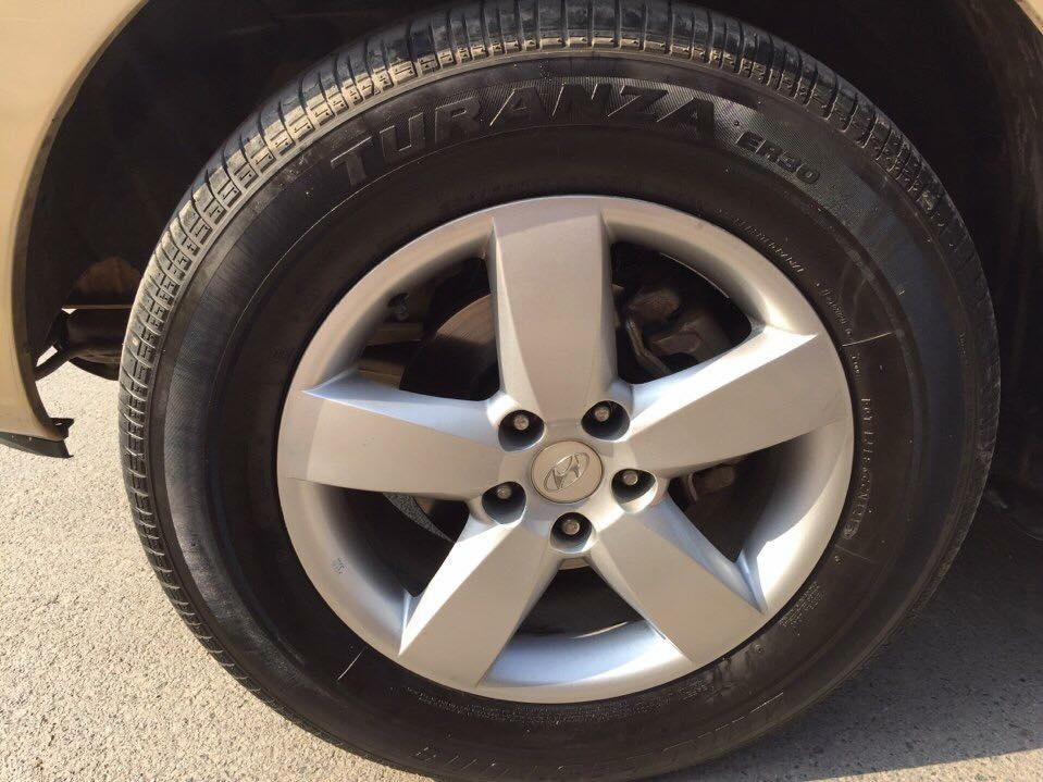 Bán Hyundai Santafe 2008 tự động máy dầu vàng cát.