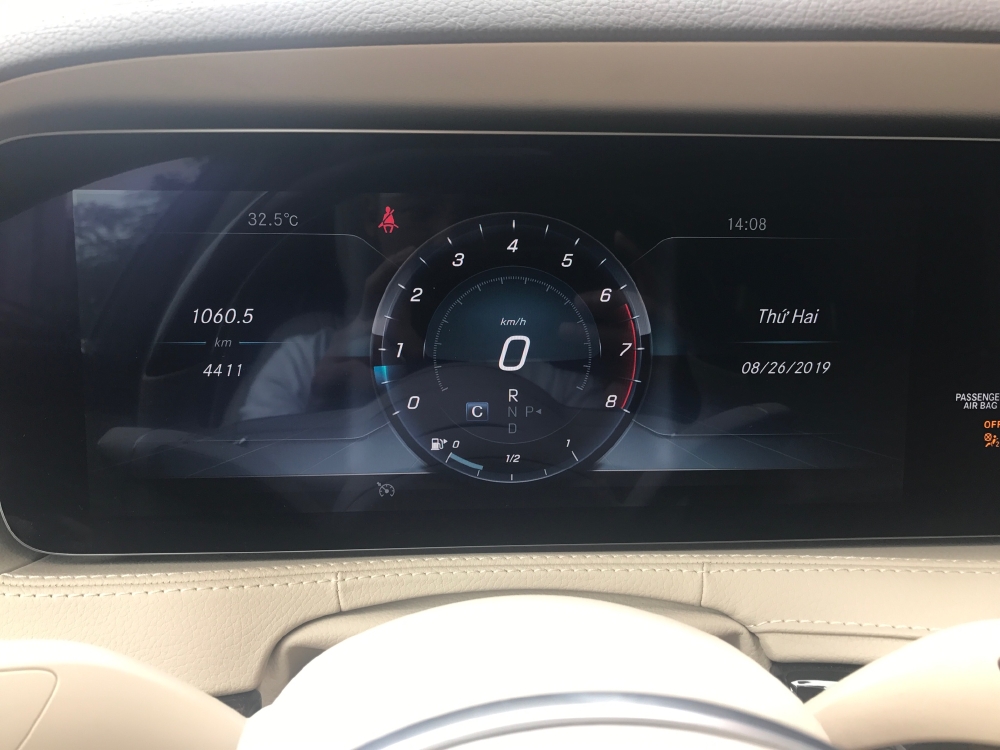 Mercedes S450 2019 trắng