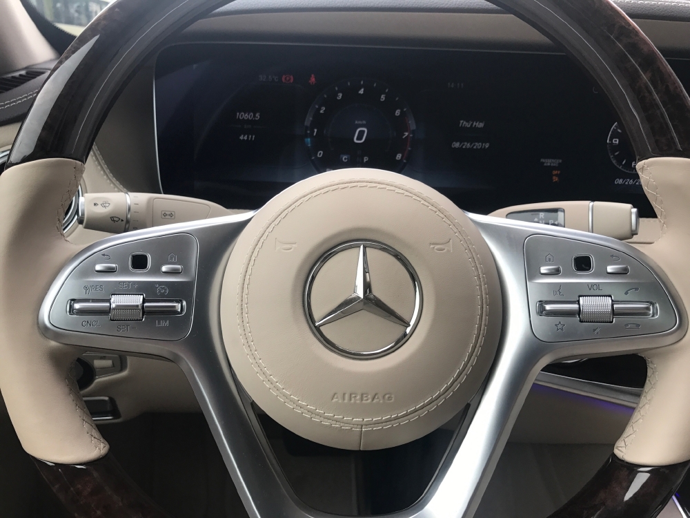 Mercedes S450 2019 trắng