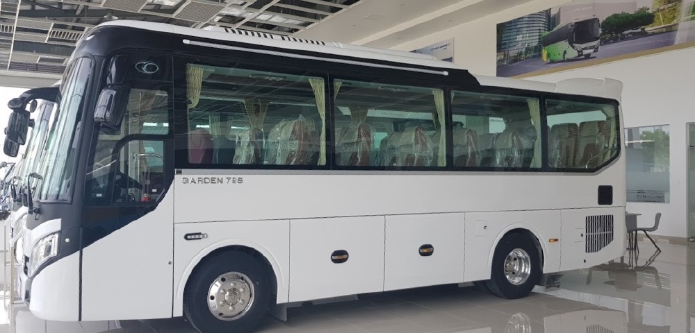 Bán xe 29 chỗ Universer  bầu hơi TB79S Euro IV  2019 Thaco Trường Hải, Bà Rịa Vũng Tàu