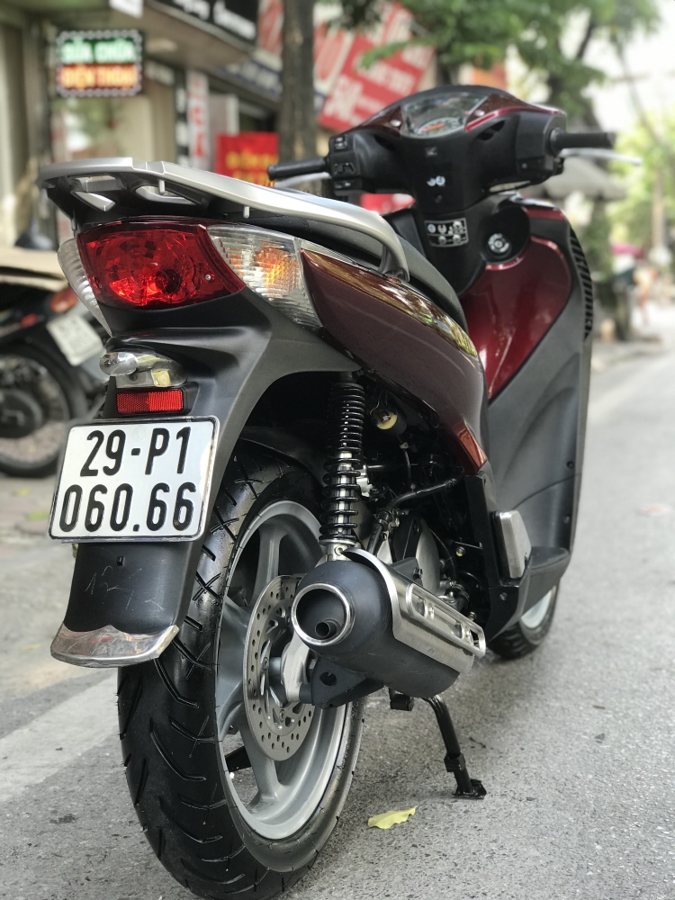 Bán SH Nhập 125 cuối 2011 màu Đỏ Cực Chất- Biển Vip
