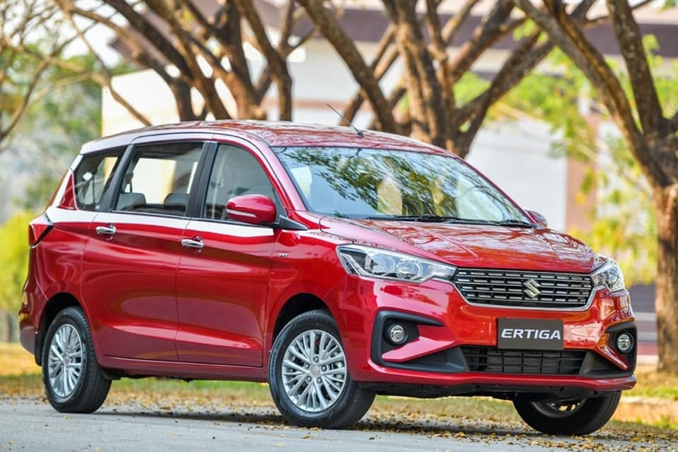 Suzuki Ertiga 2019 Màu Đỏ