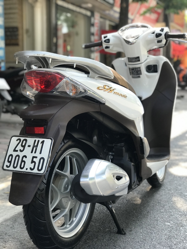Bán SH Mode 2018 khoá Smartkey màu Trắng như mới