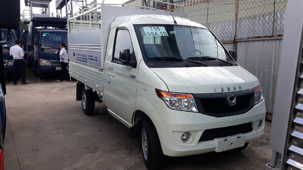 Giá xe tải Kenbo 990kg thùng mui bạt dài 2m6 - Bán xe Kenbo 990kg hỗ trợ vay trả góp 80%