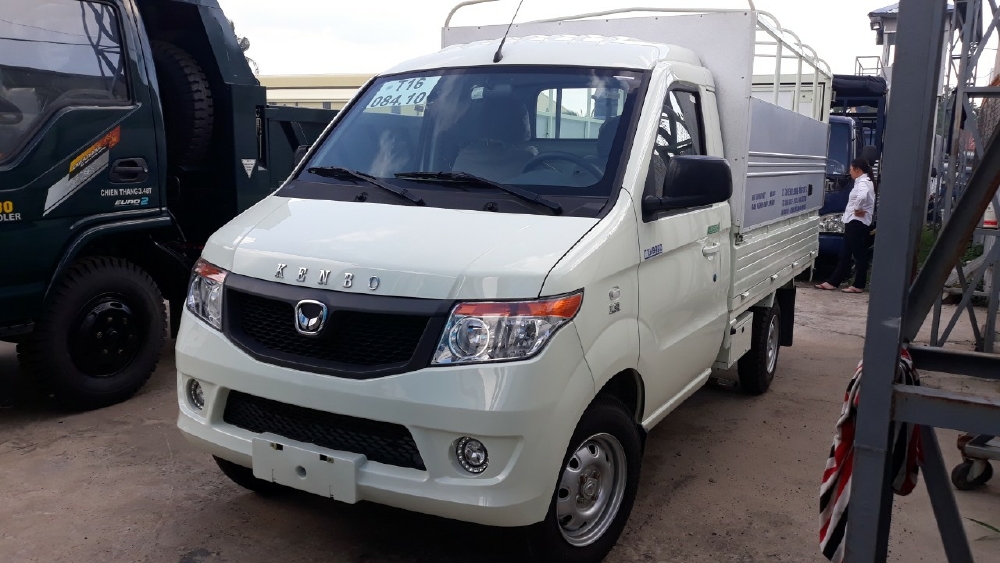 Giá xe tải Kenbo 990kg thùng mui bạt dài 2m6 - Bán xe Kenbo 990kg hỗ trợ vay trả góp 80%