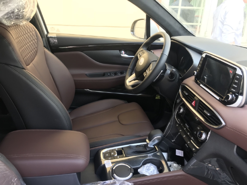 Hyundai Santafe 2019 dầu Premium xanh lam