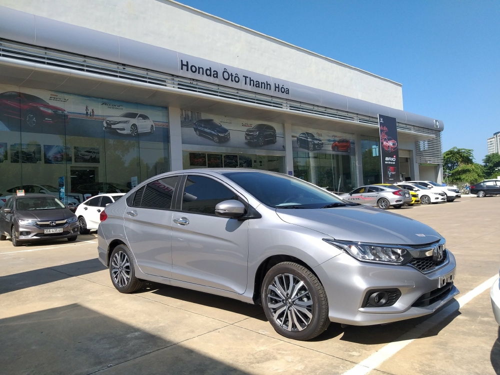 Honda Ôtô Thanh Hóa, Giao Ngay Honda City 1.5 Top, Đời 2019, Màu Bạc, Giá Cực Sốc, LH: 0962028368