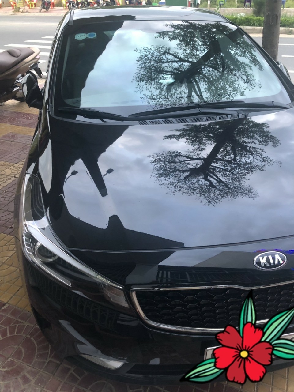 Kia Cerato 2018 1.6MT màu đen xe cực đẹp