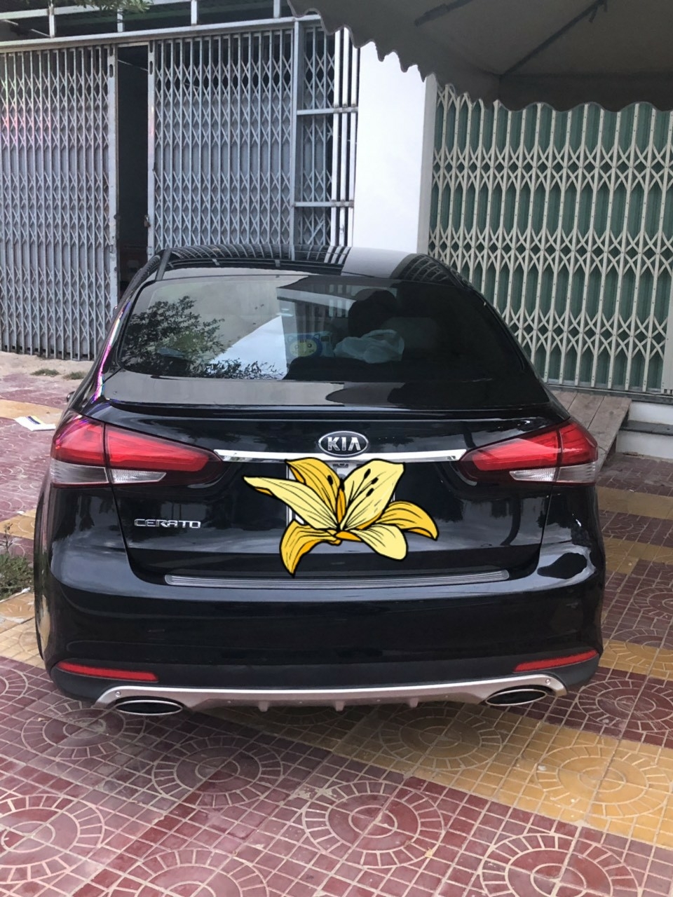 Kia Cerato 2018 1.6MT màu đen xe cực đẹp