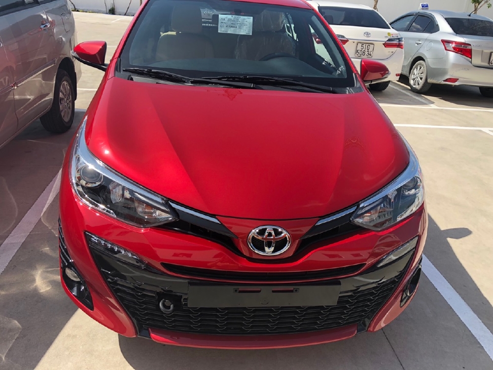 TOYOTA YARIS 1.5G NHẬP THÁI MÀU ĐỎ GIAO NGAY