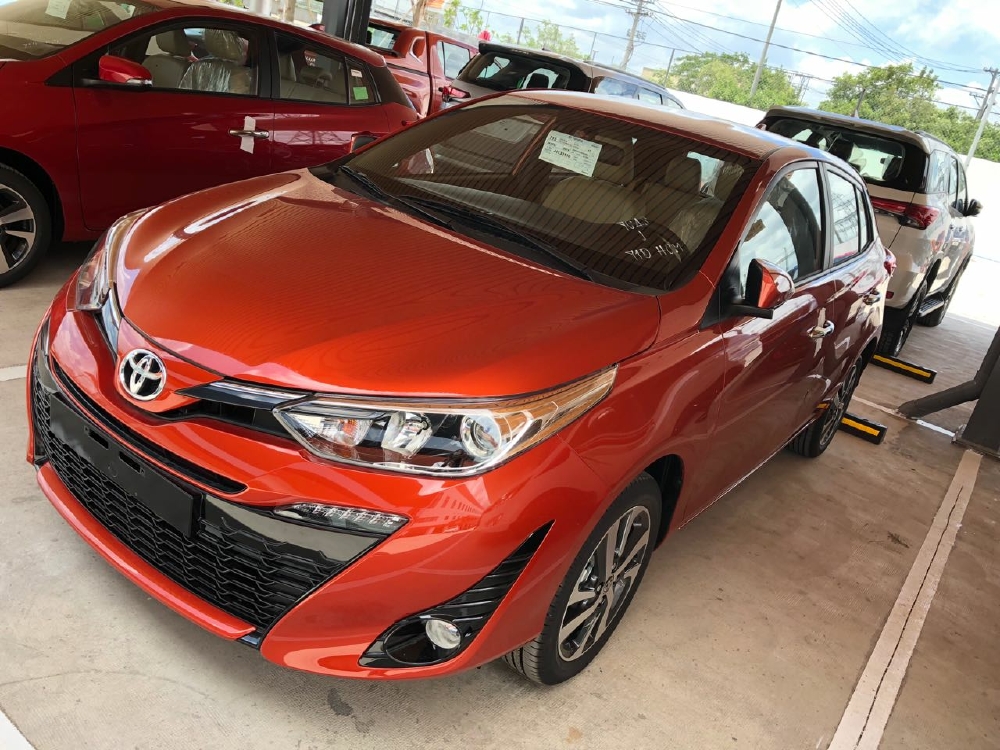 YARIS 1.5G MÀU CAM 2019 MỚI