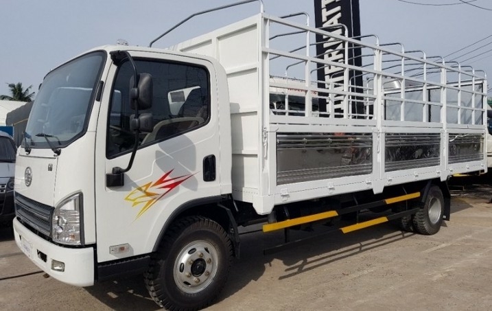 Xe tải faw 7 tấn ga cơ thùng dài 6m3 máy hyunhdai D4DB 2017 - 