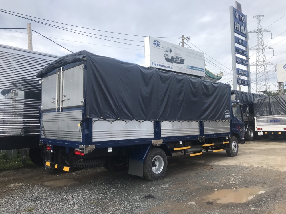 Xe tải faw 7 tấn ga cơ thùng dài 6m3 máy hyunhdai D4DB 2017 - 