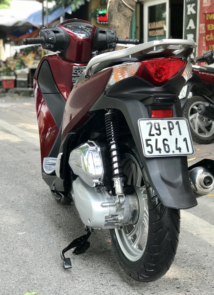 Bán SH Việt 125 khoá Smartkey 2016 màu đỏ quá đưpj