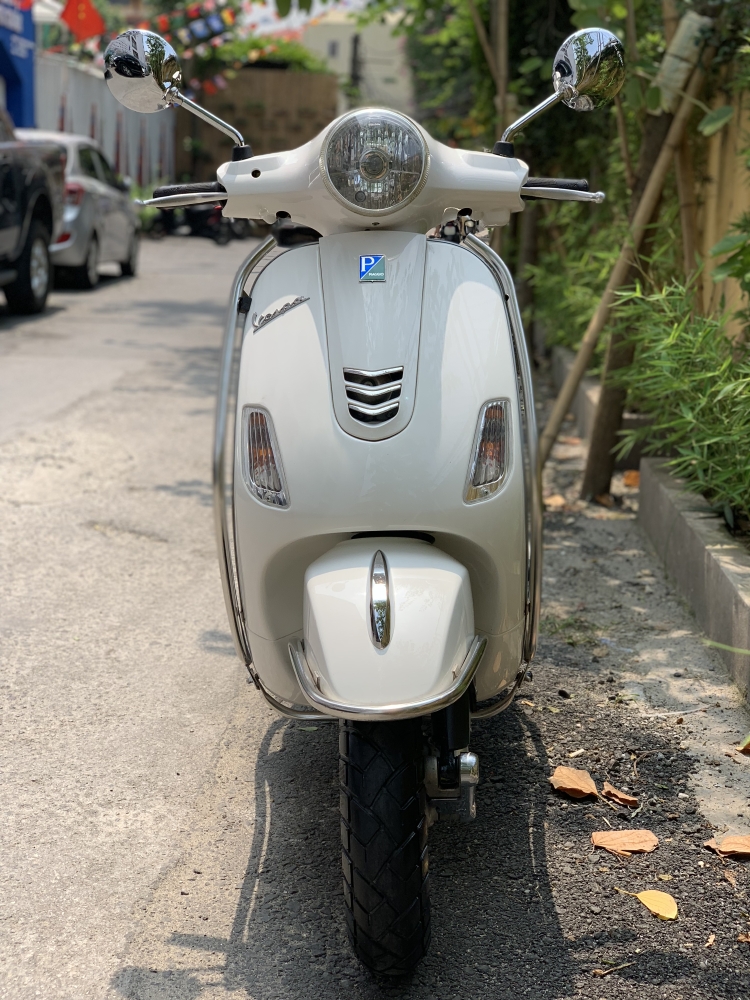 Bán Vespa LX125 ABS iGet 2018 màu Trắng quá đẹp