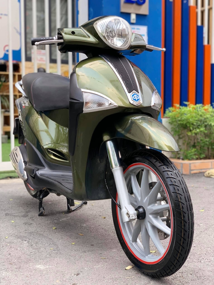Bán Liberty 3Vie 2014 màu Xanh Rêu - Biển vip