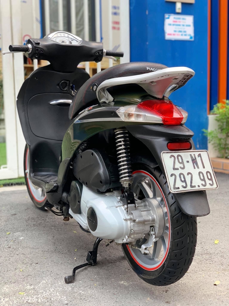 Bán Liberty 3Vie 2014 màu Xanh Rêu - Biển vip