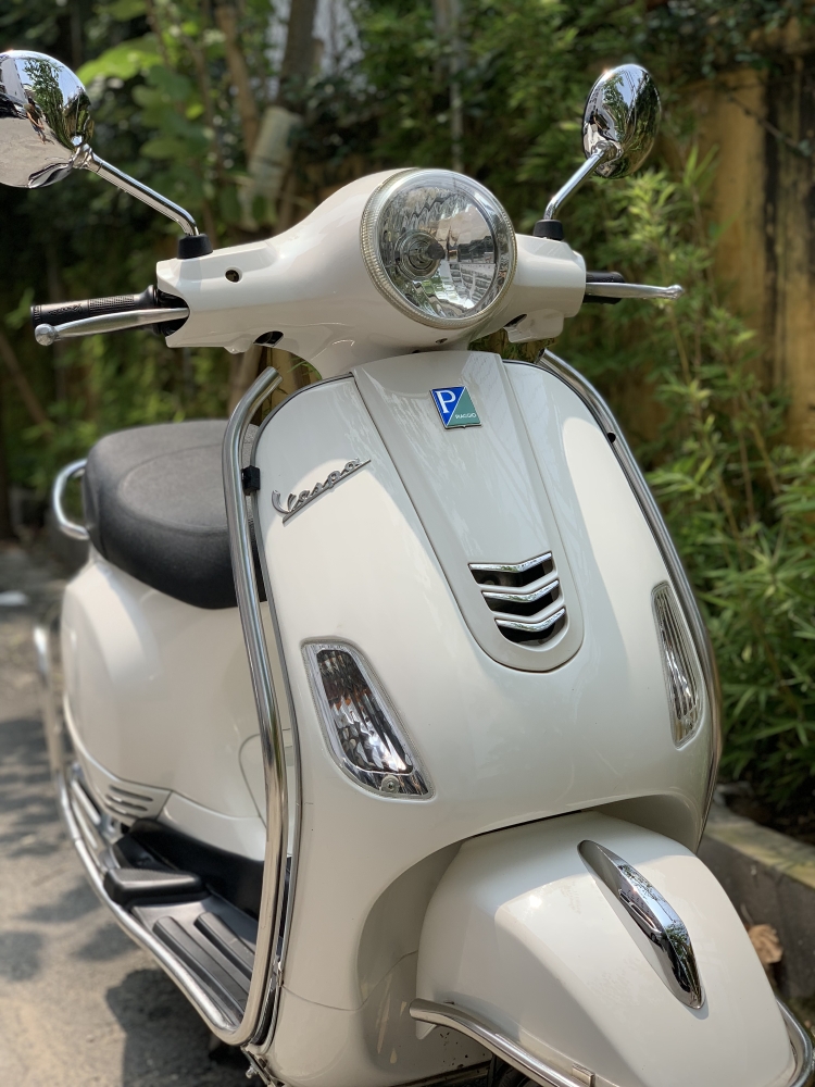Bán Vespa LX125 ABS iGet 2018 màu Trắng quá đẹp