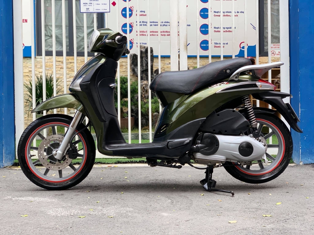 Bán Liberty 3Vie 2014 màu Xanh Rêu - Biển vip