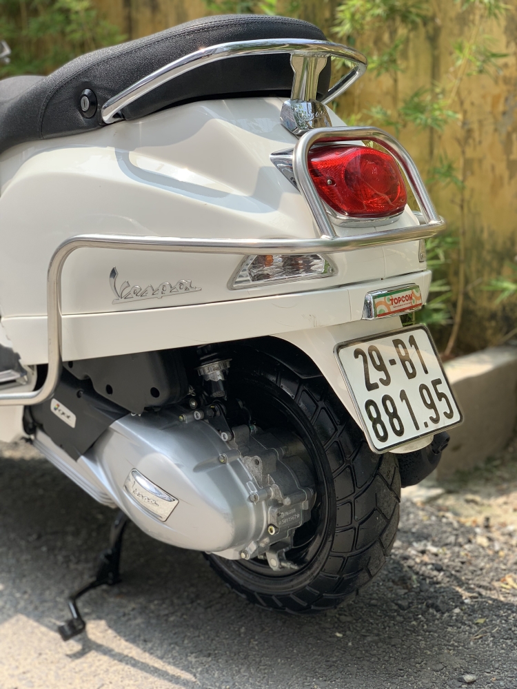 Bán Vespa LX125 ABS iGet 2018 màu Trắng quá đẹp