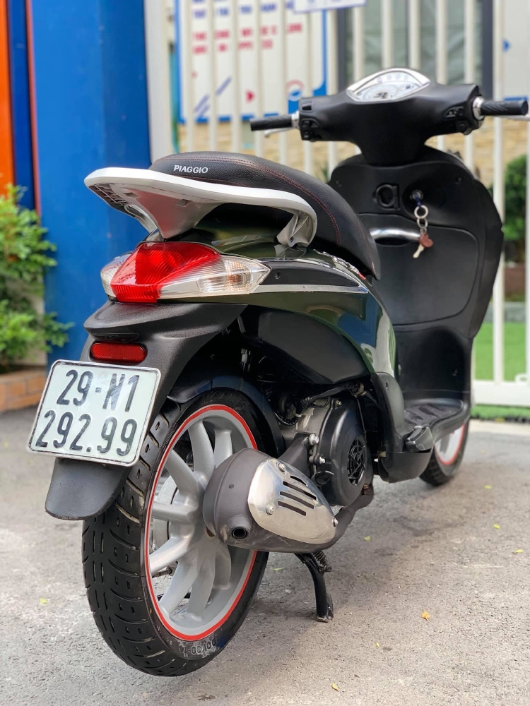 Bán Liberty 3Vie 2014 màu Xanh Rêu - Biển vip