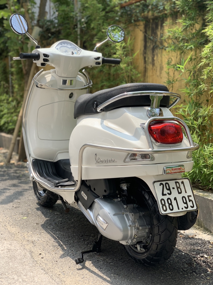 Bán Vespa LX125 ABS iGet 2018 màu Trắng quá đẹp