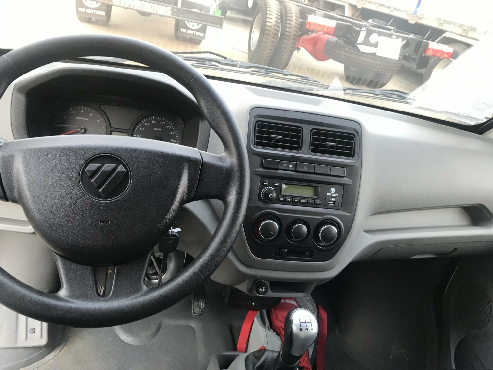 xe tai foton 1 tấn thùng kín 2019 - bán trả góp xe foton giá 190 triệu