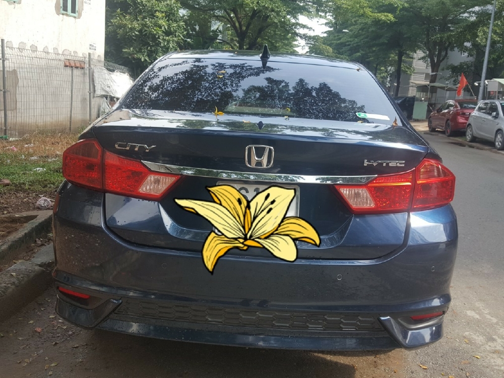 Honda City 1.5AT 2018 CVT xe gia đình màu xanh đá