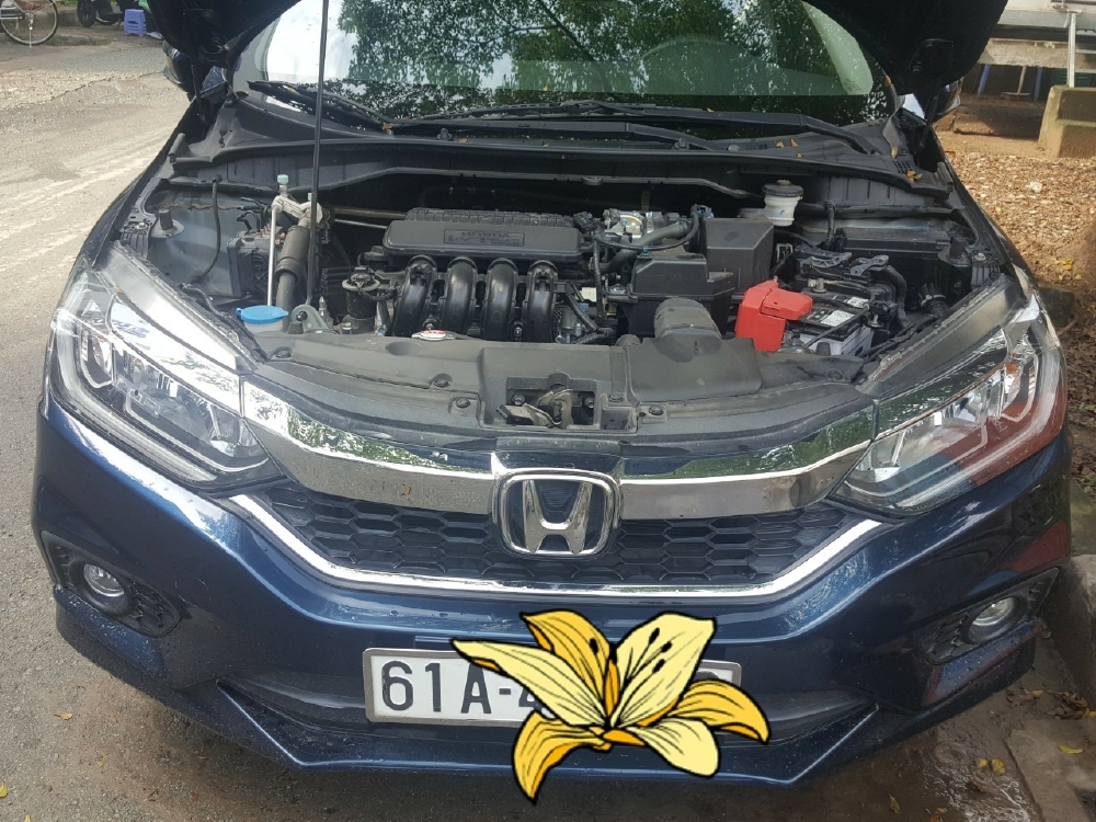 Honda City 1.5AT 2018 CVT xe gia đình màu xanh đá