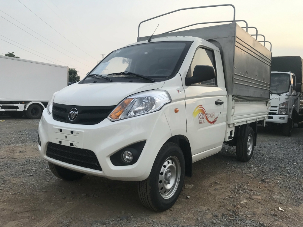xe tai foton 1 tấn thùng kín 2019 - bán trả góp xe foton giá 190 triệu