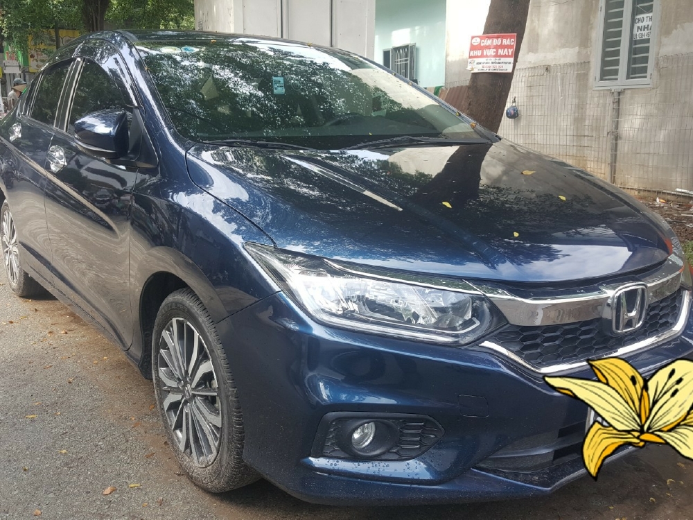 Honda City 1.5AT 2018 CVT xe gia đình màu xanh đá