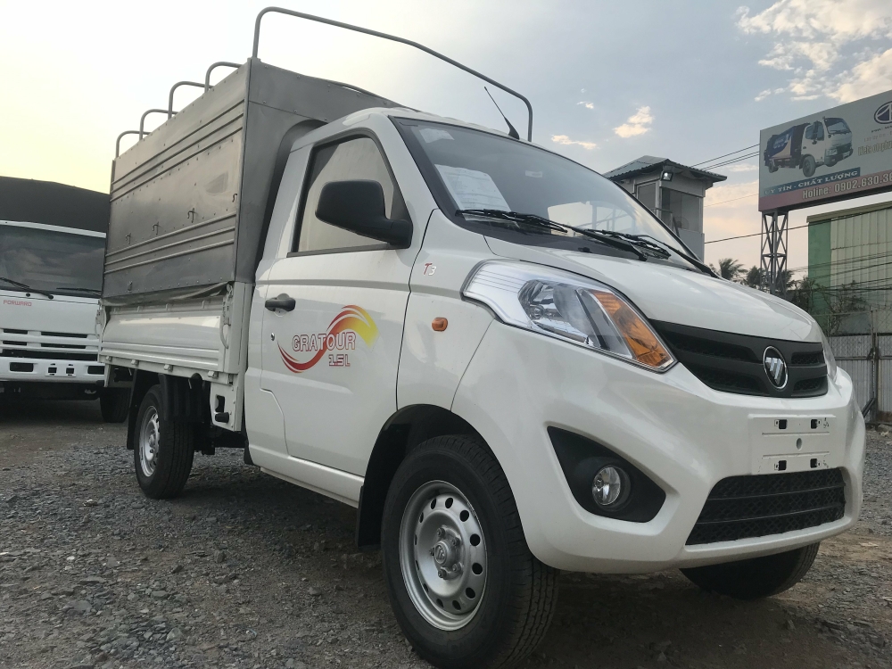 xe tai foton 1 tấn thùng kín 2019 - bán trả góp xe foton giá 190 triệu