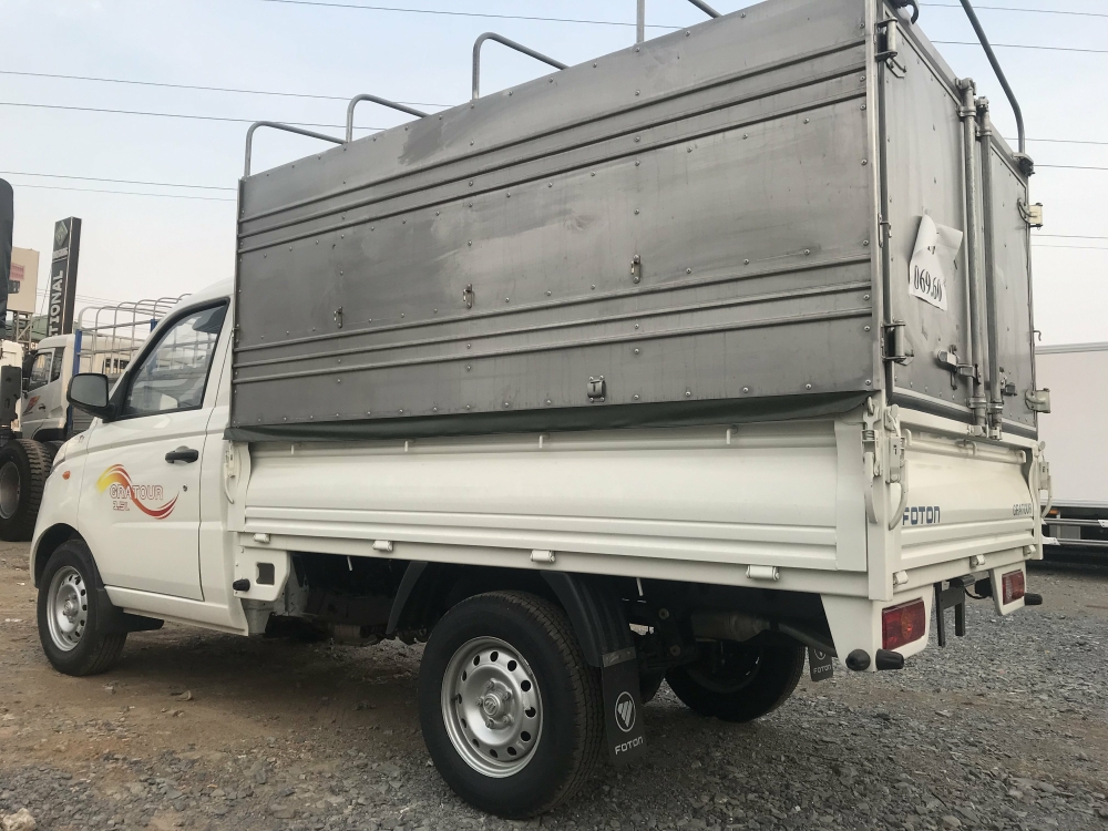 xe tai foton 1 tấn thùng kín 2019 - bán trả góp xe foton giá 190 triệu