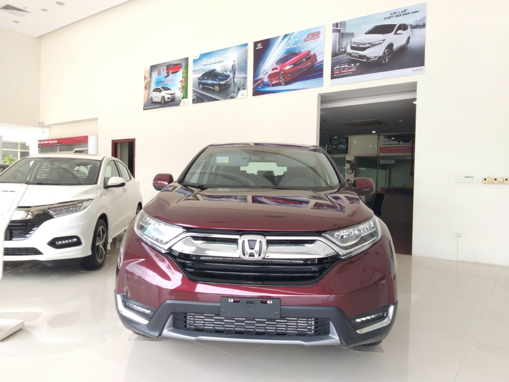 Honda Ôtô Thanh Hóa, Giao Ngay Honda CRV 1.5L, Đời 2019, Màu Đỏ, Giá Cực Sốc, LH: 0962028368