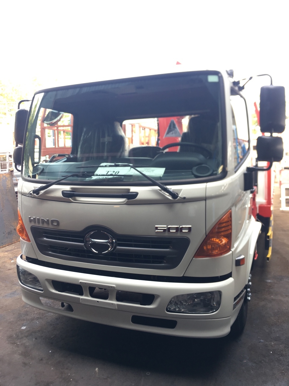 xe cẩu tự hành Hino fc 500 gắn cẩu unic 3 tấn 4 đốt
