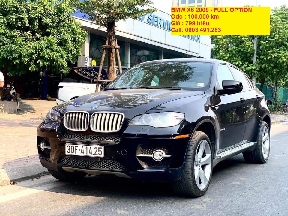 Ban BMW X6 2008/2009 Full option - Giá :799 triệu