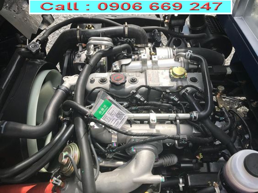 xe ben iz 65 3,5 tấn lắp ráp 3 cục động cơ isuzu