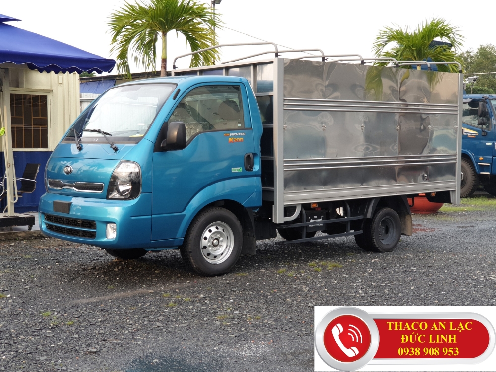 Xe tải KIA K200 đông cơ Hyundai Hàn Quốc. Khuyến mãi 50% lệ phí trước bạ