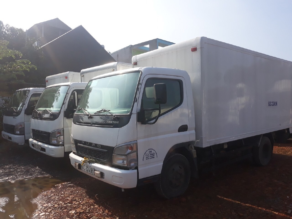 mitsubishi thùng kín cũ fuso center 3 tấn 3 đời 2016 đã sử dụng