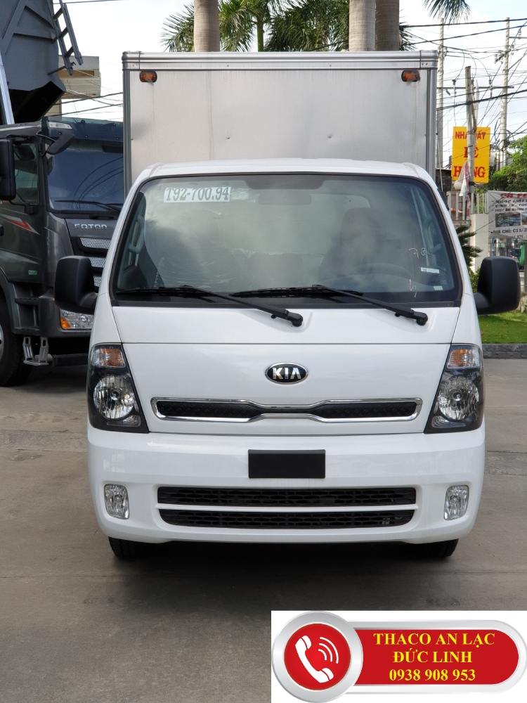Xe tải KIA K200 thùng dài 3,2m chạy trọng thành phố. Khuyến mãi 50% lệ phí trước bạ
