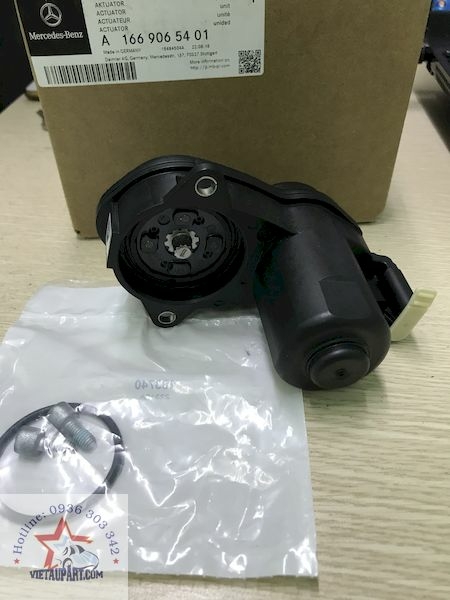 166 906 54 01 - Mô tơ dừng phanh phải W166