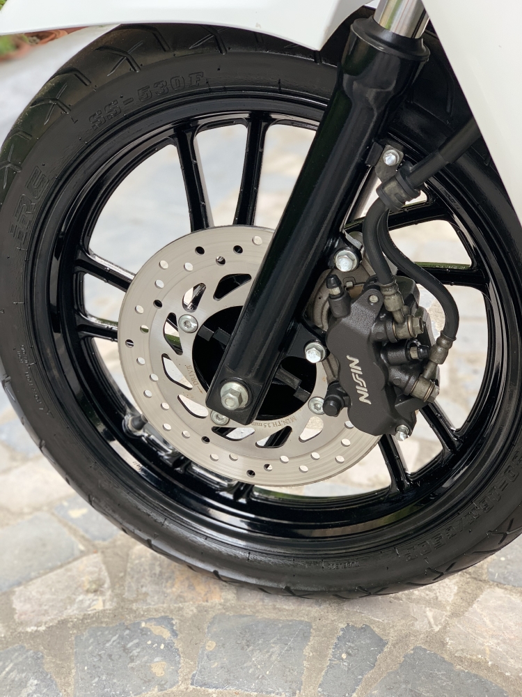 Cần bán SH Việt 125 Full nhập cuối 2014 màu trắng- Biển đẹp