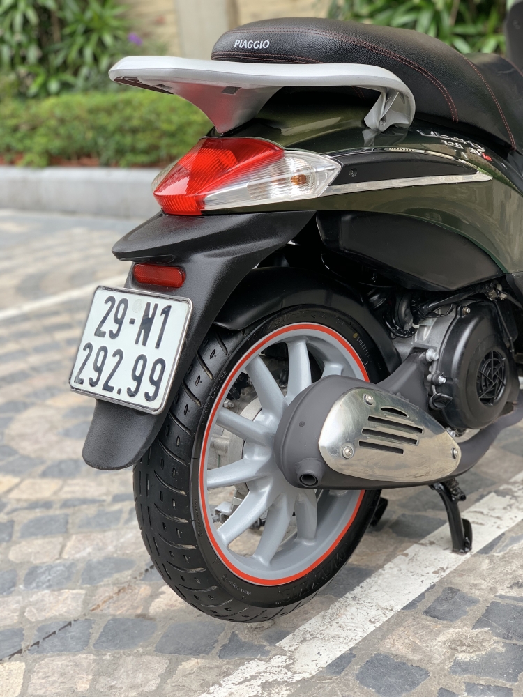 Cần bán Liberty 3Vie 2014 màu xanh rêu thời trang cực HOT- Biển vip