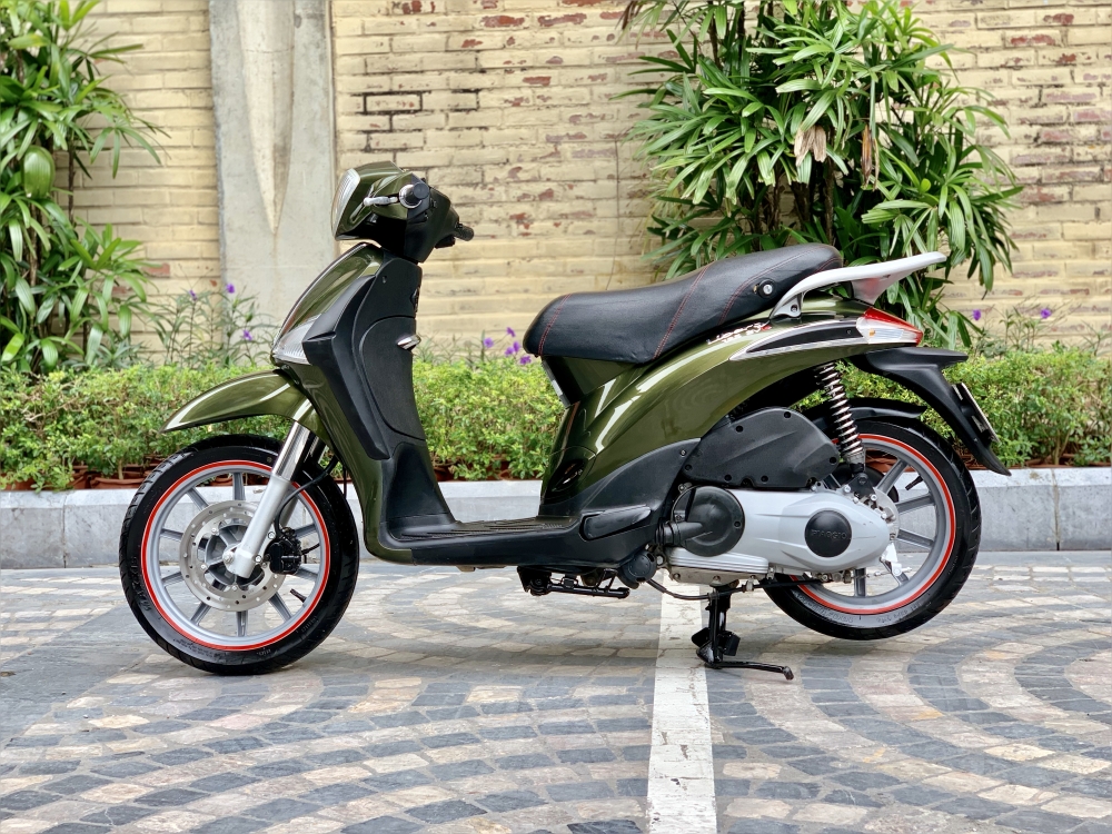 Cần bán Liberty 3Vie 2014 màu xanh rêu thời trang cực HOT- Biển vip