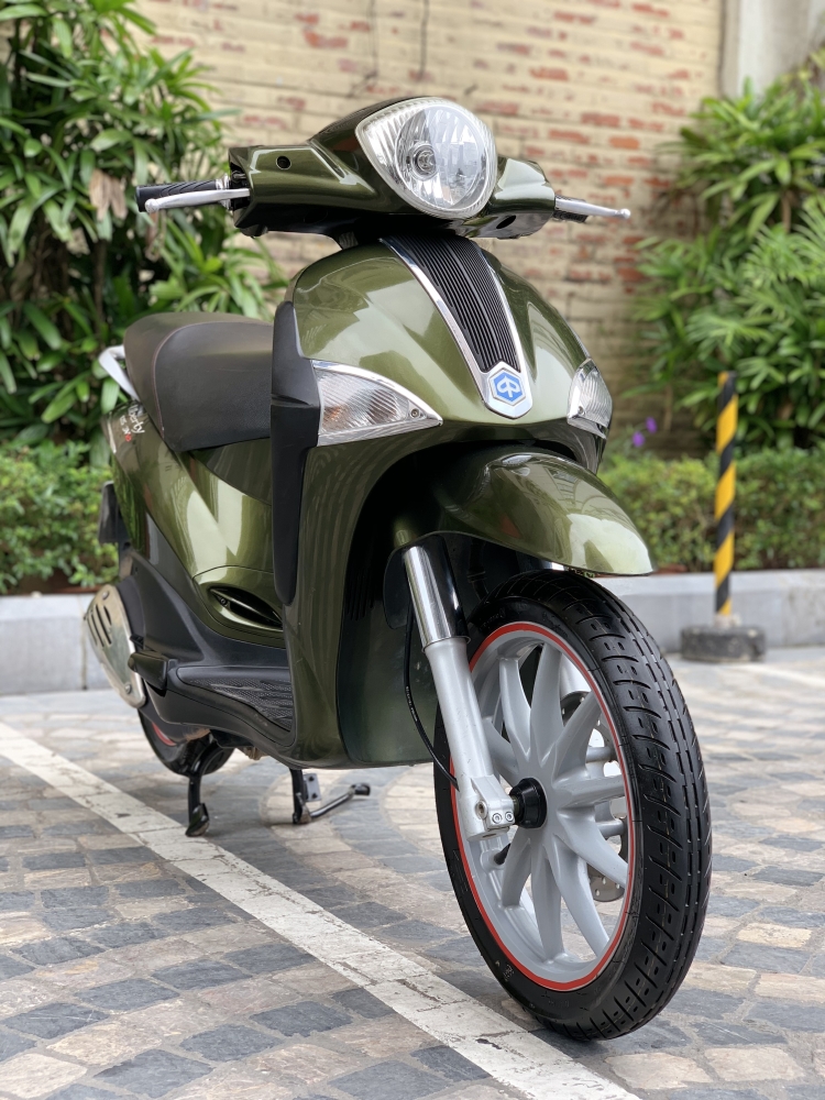 Cần bán Liberty 3Vie 2014 màu xanh rêu thời trang cực HOT- Biển vip