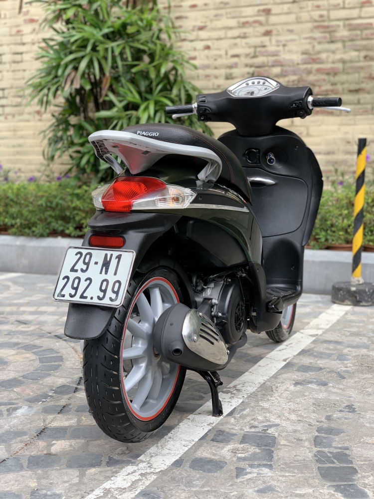 Cần bán Liberty 3Vie 2014 màu xanh rêu thời trang cực HOT- Biển vip