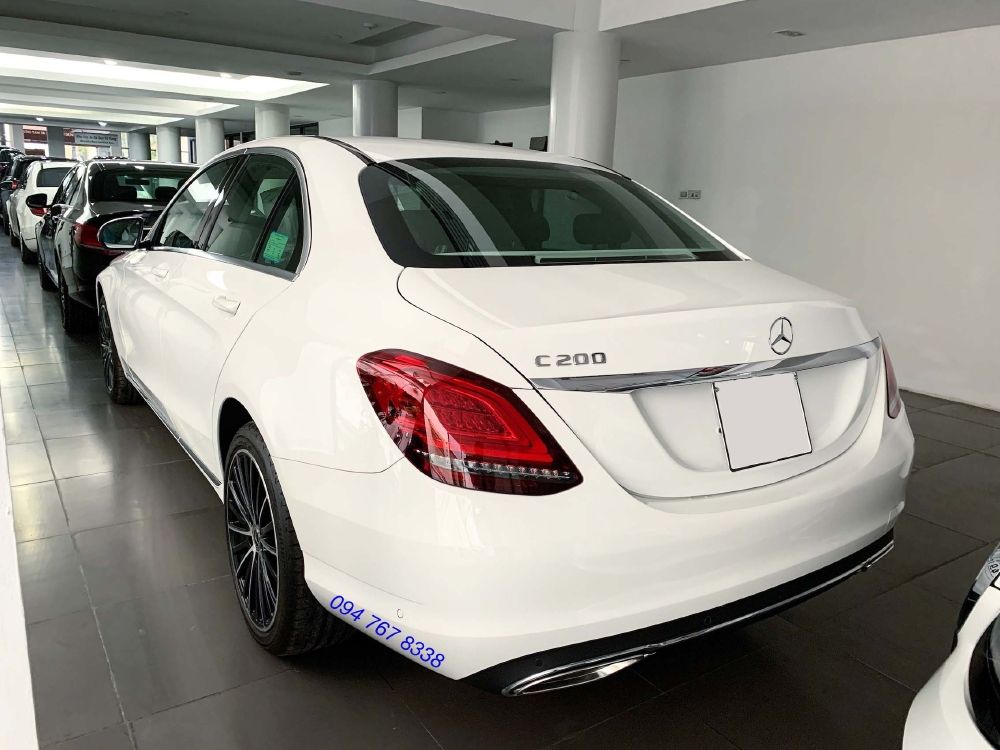 Bán Mercedes C200 Exclusive 2019 Cũ màu Trắng Biển đẹp Giá cực tốt