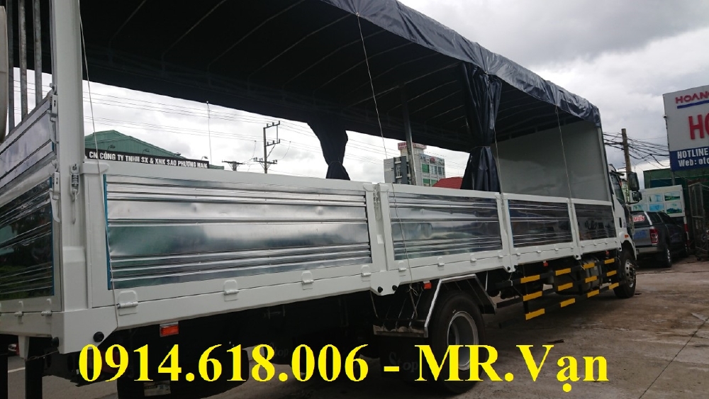 Xe tải FAW 7T25, thùng dài 9m7,nhập khẩu chính hãng, giá cực tốt,siêu bền.