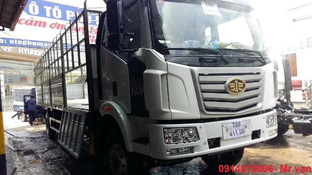 Xe tải FAW 7T25, thùng dài 9m7, xe nhập khẩu, siêu bền siêu tiết kiệm.